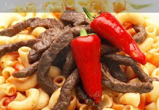 Gravyer Makarna (Etli)